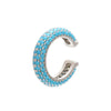 Clip On Cuff Earrings with Heart Star Cross and Rainbow Stone Designs - Image 29