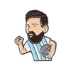 Cartoon Football Star Enamel Brooches Lapel Pins Number 7 Player Action Creative Soccer Club Badge Jewelry Gift For Friends Fans - Image 18
