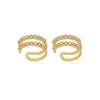 Gold Silver Filled CZ Ear Cuffs Earrings For Women Zircon Fake Piercing Women's Clip Earrings Jewelry - Image 5
