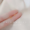 Korean Minimalism Gold Color Small Leaf Butterfly Stud Earrings for Women Daily Wear Ear Girls Pierc Gifts - Image 13