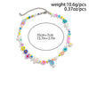 Colorful Seed Bead Woven Flower Choker Necklace - Image 12