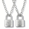 Creative Hyunjin Lock Necklace Same As Huang Xuanchen's Style Punk Necklace Men Women Fans Gifts - Image 1