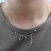 Silver Zircon Star Charms Necklace For Women Choker Elegant Gold Plated O-Chain Necklace Wedding Jewelry - Image 6