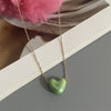 1 PC Love Heart Choker Necklace Various Color Gift Necklace Golden Color Link Chain Neck Jewelry - Image 13