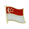 Singapore, Japan, Thailand, South Korea National Day Flag Lapel Pin,Metal Badge, Brooch Gift - Image 3