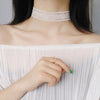 Black White Sexy Lace Flower Necklace for Women Harajuku Gothic Short Choker Collar Necklace Party Female Neck Accessories - Image 5