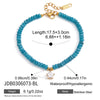 Chic Colored Stone Zircon Pendant Bracelet For Women Gold Pvd Plated Stainless Steel Party Jewelry - Image 7