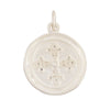 Shell Gold Inlaid Zirconia Charm Geometry Pendant,Holy Religious Jesus Virgin Mary Jewelry Necklace Accessories Supplies - Image 34