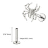 Titanium Spider Labret Lip Ring Tragus Cartilage Conch Flat Helix Stud Earring Halloween Piercing Jewelry - Image 11
