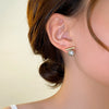 French Minimalist Grey Imitation Pearl Pendant Earrings Jewelry Daily Wear Accessories for Girls Women‘s Party - Image 4