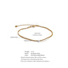 Layered Chain Imitation Pearl Chic Anklet Gold Platinum Plated Australia Summer Jewelry Gift - Image 6