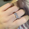Fancy Bow Ring with Dazzling CZ Silver Color Women Finger Ring Stamp Wedding Bands Statement Accessories Jewelry - Image 11