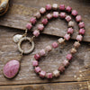Amethyst Labradorite Zircon Pendant Necklaces Crystal Lariat Necklace Jewelry - Image 14