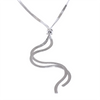 Stainless Steel Flat Snake Chain Long Adjustable Necklace Stylish Daily Minimalist Jewelry - Image 7