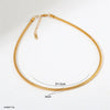 Stainless Steel Shiny Zirconia Pendant Necklace For Women Delicate Pvd Plated Charm Jewelry Gift - Image 12