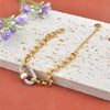 White Zircon Oval Chain Bracelet for Women Gold Color Stainless Steel Bangle Jewelry - Image 1
