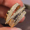 Full-Coverage Cubic Zirconia Band Ring in Gold-Tone or Silver-Tone - Image 11
