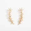 Sexy Mature Diamond Flower Stud Earrings Cubic Zirconia Inlaid for Daily Travel Parties And Banquets - Image 4