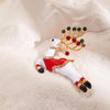 Christmas diamond pin elk sleigh boots brooch Shirts Accessories Metal Badge Jewelry Gift For Friends Merry Chrismas - Image 9