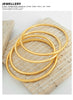 3 Pieces/lot Stainless Steel Bracelet Bangles For Women Simple Style Gold Plated Women's Bracelets Bangle - Image 24