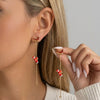 Moving Santa Claus Tassel Dangle Earrings for Women Christmas Tree Snowflake Asymmetric Long Earring Year Jewelry - Image 16