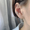 1PC Shiny Zircon Star Clip Earrings for Women Girl Simple Sweet Party Ear Cuff Silver Color Light Jewelry Gift - Image 7