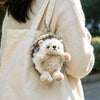 10/20/25cm Cute Hedgehog Plush Doll Soft Hedgehog Huggable Pillow Lifelike Hedgehog Pendant Doll Lovely Desktop Pet Bag Decor - Image 5