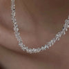 Faceted Glass Crystal Bead Choker Necklace - Image 7