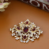 Sunspicems Morocco Caftan Brooch Turkey Crystal Flower Women Brooches Pins Gold Color Arabic Wedding Jewelry Bridal - Image 7