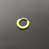 10Pcs Colorful Resin Hoop Earrings Cute Tiny Earrings For Women Girls Simple Versatile Ear Buckle Jewelry Accessories Gifts - Image 14