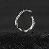 Twisted Body Piercing Hoop Earring in Gold-Tone or Silver-Tone - Image 4