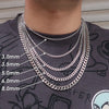 Cuban Chain Stainless Steel Cuban Necklace Men Women, Cuban Link Chain Stainless Steel Necklace Gold Plated Curb Chain Necklace - Image 3