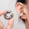 C Shaped Acrylic Ear Cuff for Women Simple Gold Silver Color No Pierced Round Clip Earrings Punk Female Jewelry Gift - Image 2