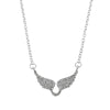 Shiny Rhinestone Angel Wing Necklace Sparkling Wing Collarbone Chain Elegant Party Jewelry Accessories for Women Chokers - Image 6