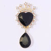 Crystal Brooch 44 20mm 10Pcs Golden Pendant Accessories Wedding Invitation Holiday Creative Decoration - Image 11