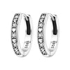 Openwork Leaf Pattern Hoop Earrings with Sculpted Detail - Image 36