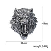 Rhinestone Tiger Head Brooches for Women Unisex Pearl Bear Pins Wolf Lapel Pins Banquet Party Backpack Gifts Jewelry Accessories - Image 17