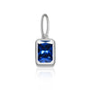 Silver 12 Birthstone CZ Clips Charm Beads Pendant For Necklace And Bracelet Women Jewelry - Image 29