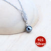 Silver Jewelry Sets Bridal Black Pearls White CZ Ring Bracelets Earrings Pendants Necklace Set Women Wedding Jewelry - Image 4