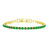3mm Iced Out Colorful Tennis Bracelet for Women Rainbow Cubic Zirconia 16cm Wrist Bangle Party Jewelry - Image 14