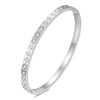 Stainless Steel Bamboo Cuff Bracelets Bangles for Woman Gold Color Wedding Female Jewelry Gifts - Image 20