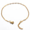 2.5/2.7/4mm Width Paperclip Link Chain bracelet Stainless Steel Gold Color Long Chain Punk For Women Men Jewelry Gift - Image 3