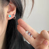 1pcs Shiny Pentagram Crystal Zircon Stainless Steel Ear Bone Nail Earrings for Women Cute Sweet Small Piercing Body Jewelry - Image 5