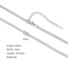 Stainless Steel Chain Necklace in Paperclip Box or Twisted Link Styles - Image 29