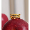Size 678 White Green Zirconia 4 Layered Stacked Ring Golden Pvd Plated Stainless Steel Jewelry Accessories - Image 2