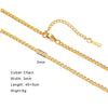 Stainless Steel Chain Necklace in Paperclip Box or Twisted Link Styles - Image 30