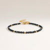 3mm Faceted African Turquoise Nature Stone Beaded Bracelet For Women With gold plated Stainless Steel Square Beads Jewelry - Image 8