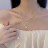 Kpop Black Heart Necklace French Metal Love Clavicle Chain Korean Simple Female Short Pendanklace Female Short Pendant for Women - Image 12