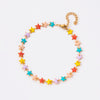 1Pcs Stainless Steel For Women Bohemia Colorful Enamel Daisy Star Butterfly Flower Minimalist Bracelets Necklace Jewelry Gift - Image 10
