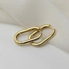 Metal Style Hoop Earrings for Women Heavy Basic Styles Geometric Ear Buckle Vintage Geometry Jewelry Party Gifts - Image 8
